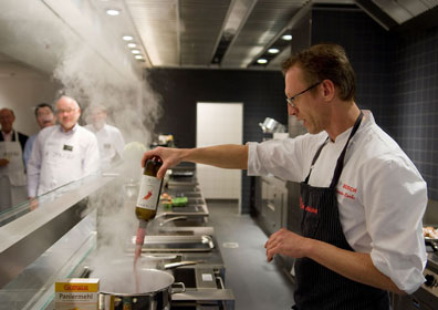 Kochen mit Carsten Doors - Kantine ERCO GmbH, Lüdenscheid